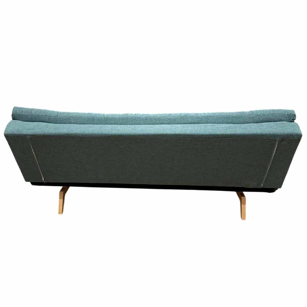 AD-5LAB-198N1S-P3-6#N1-301 Click clack 3 places Bleu clair H78xL180xP51cm - couchage H40xL180xP110cm vue2
