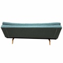 AD-5LAB-198N1S-P3-6#N1-301 Click clack 3 places Bleu clair H78xL180xP51cm - couchage H40xL180xP110cm vue2