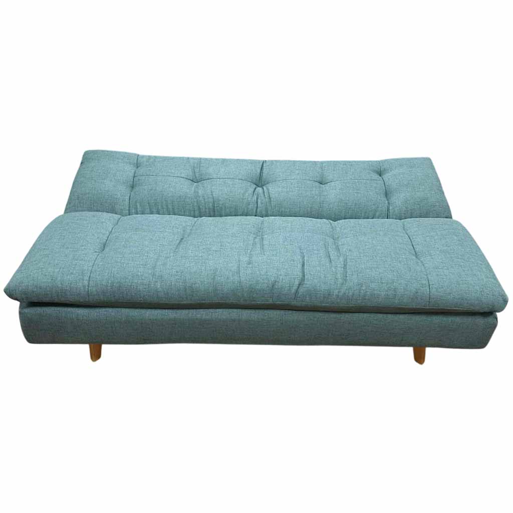 AD-5LAB-198N1S-P3-6#N1-301 Click clack 3 places Bleu clair H78xL180xP51cm - couchage H40xL180xP110cm vue4