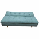 AD-5LAB-198N1S-P3-6#N1-301 Click clack 3 places Bleu clair H78xL180xP51cm - couchage H40xL180xP110cm vue4