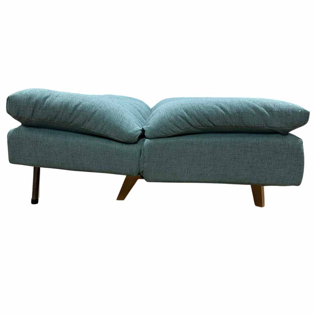 AD-5LAB-198N1S-P3-6#N1-301 Click clack 3 places Bleu clair H78xL180xP51cm - couchage H40xL180xP110cm vue5