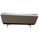 AD-5LAB-198N1S-P3-6#N1-452 Click clack 3 places Gris H78xL180xP51cm - couchage H40xL180xP110cm vue3