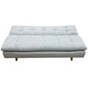 AD-5LAB-198N1S-P3-6#N1-452 Click clack 3 places Gris H78xL180xP51cm - couchage H40xL180xP110cm vue3