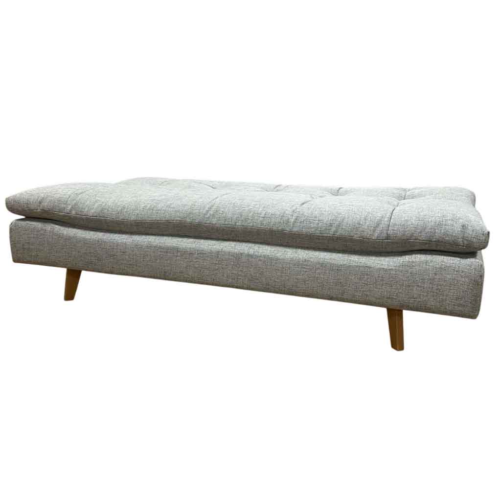 AD-5LAB-198N1S-P3-6#N1-452 Click clack 3 places Gris H78xL180xP51cm - couchage H40xL180xP110cm vue4