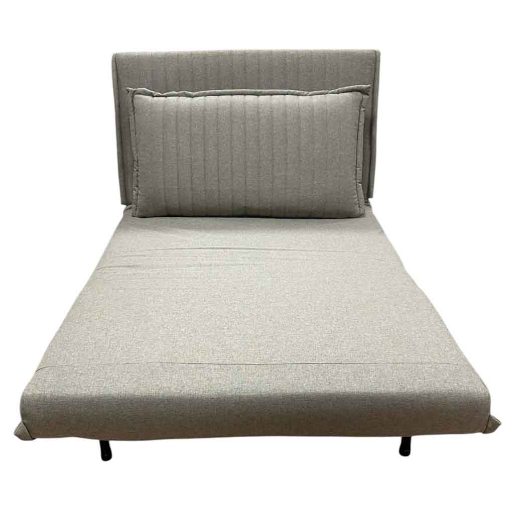 AD-LAH279N37-1-P100-2#N1-041 Fauteuil convertible Taupe H83xL100xP78cm - couchage H26xL100xP190cm vue3