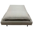 AD-LAH279N37-1-P100-2#N1-041 Fauteuil convertible Taupe H83xL100xP78cm - couchage H26xL100xP190cm vue4