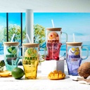 Mini mug en verre Wording 650ml M12-2