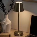 Lampe de table rechargeable USB or H36cm M8-2