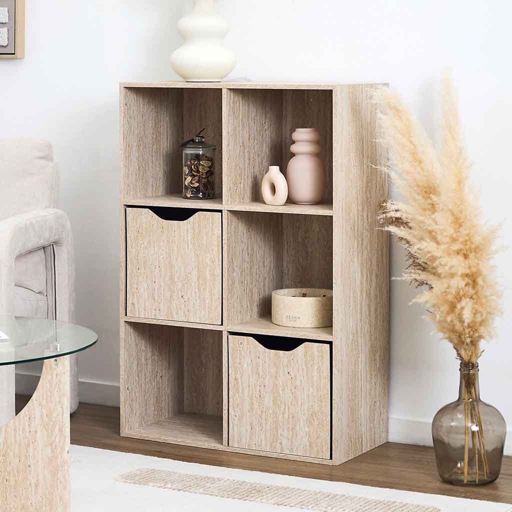 Rangement modulable 6 cases Pietra M1-3