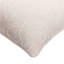 Coussin déhoussable compresse 45x45cm polycoton uni + fantaisie Cirana-3