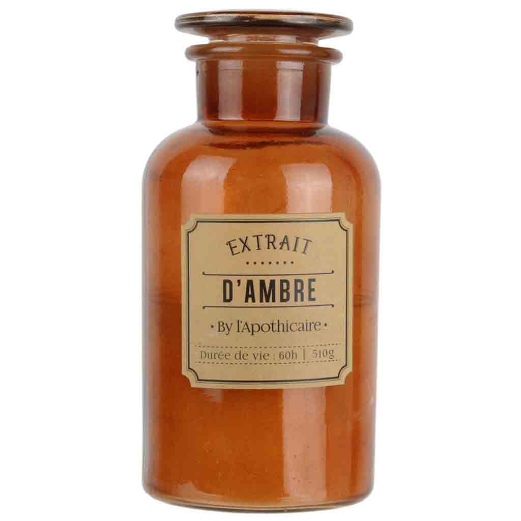 Bougie parfumée apothicaire H21cm M6-2