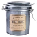 Bougie parfumée bocal apothicaire H10cm M12-4