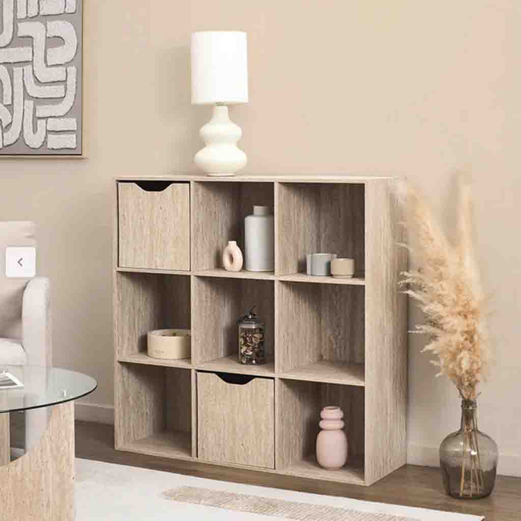 Rangement modulable 9 cases Pietra M1-2