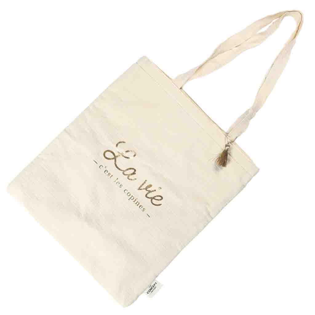 Tote bag gaze de coton 36.5x42cm M12