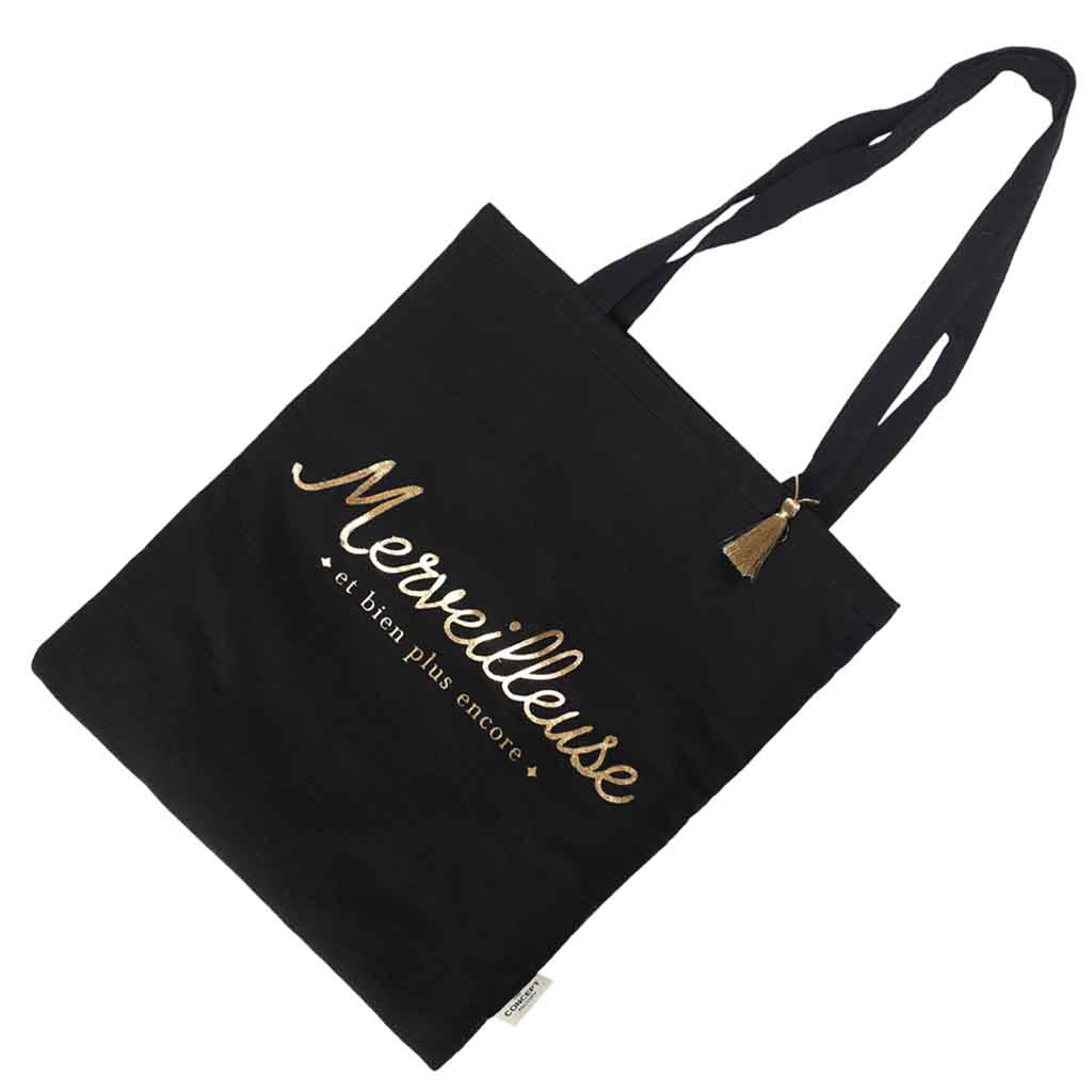 Tote bag gaze de coton 36.5x42cm M12