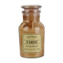 Bougie parfumée top verre apothicaire H11.6cm M24