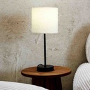 Lampe en métal abat-jour bouclette M6-1