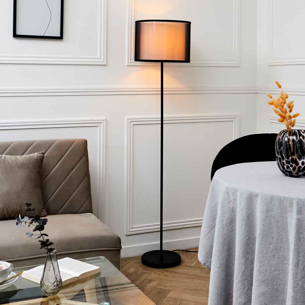 Lampadaire double abatjour M1