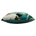 Housse de coussin + encart 40x40cm velours imprime or Boreale des places-3