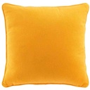 Housse de coussin + encart 40x40cm 60% coton 40% polyester Twily jaune-2
