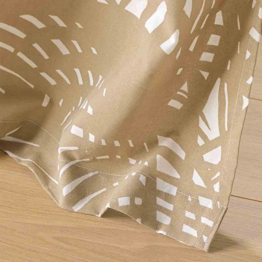 Rideau à oeillets 140x260cm coton/polyester imprime Baobab des places-3