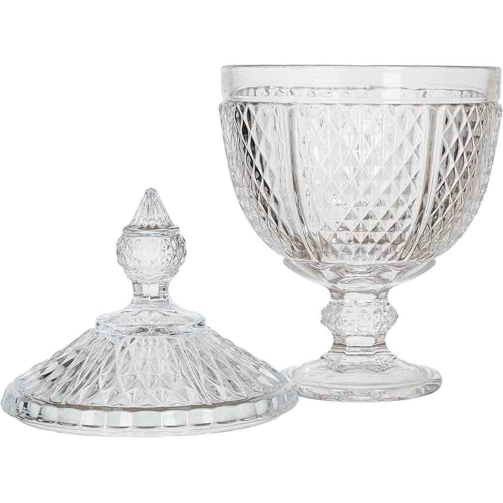 Bonbonnière design diamant H31cm M6-2