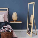 Miroir en bois sur pied 150*39