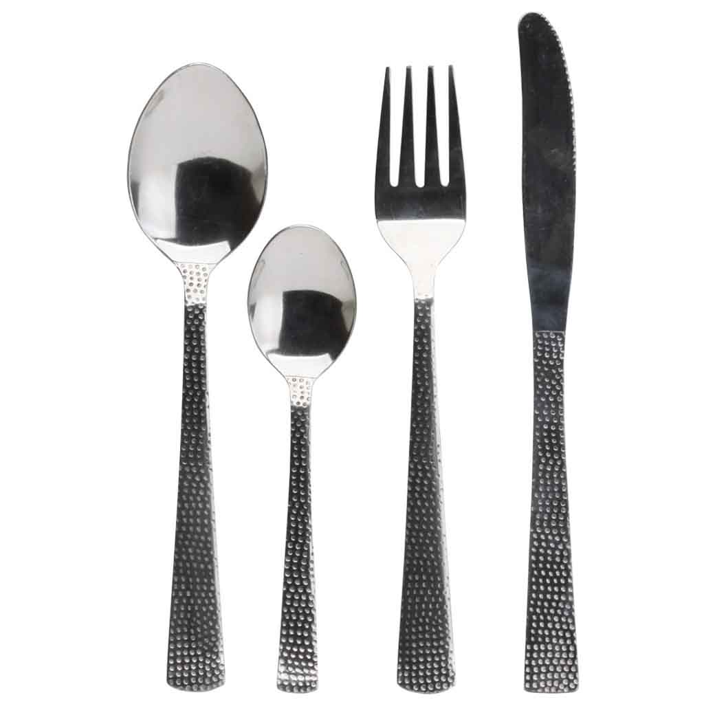 Couvert 24pcs Martelee Alyx M8-2