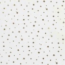 Nappe motif étoile dorée 140x250cm M6