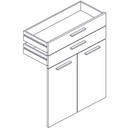 Kit portes + 2 tiroirs vue2