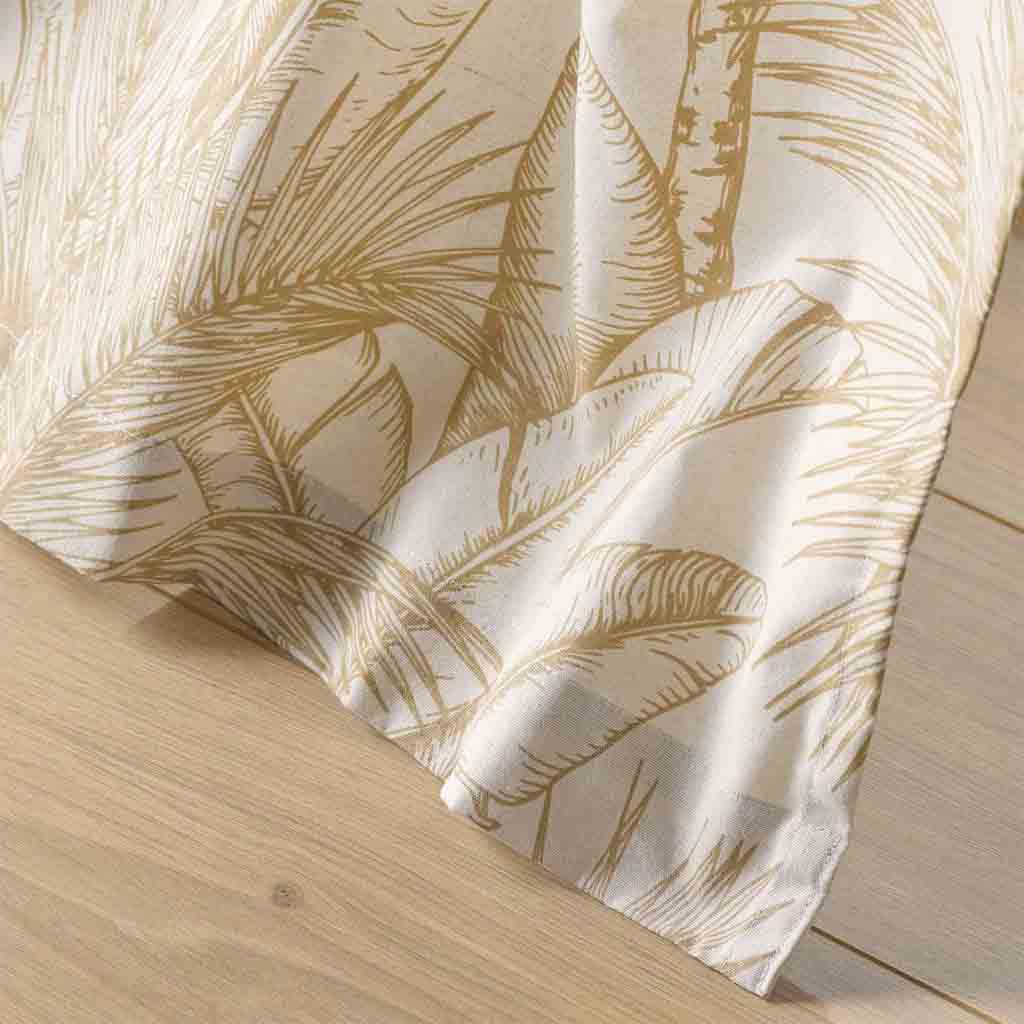 Rideau à oeillets 140x240cm 60% coton 40% polyester imprimé DUNE