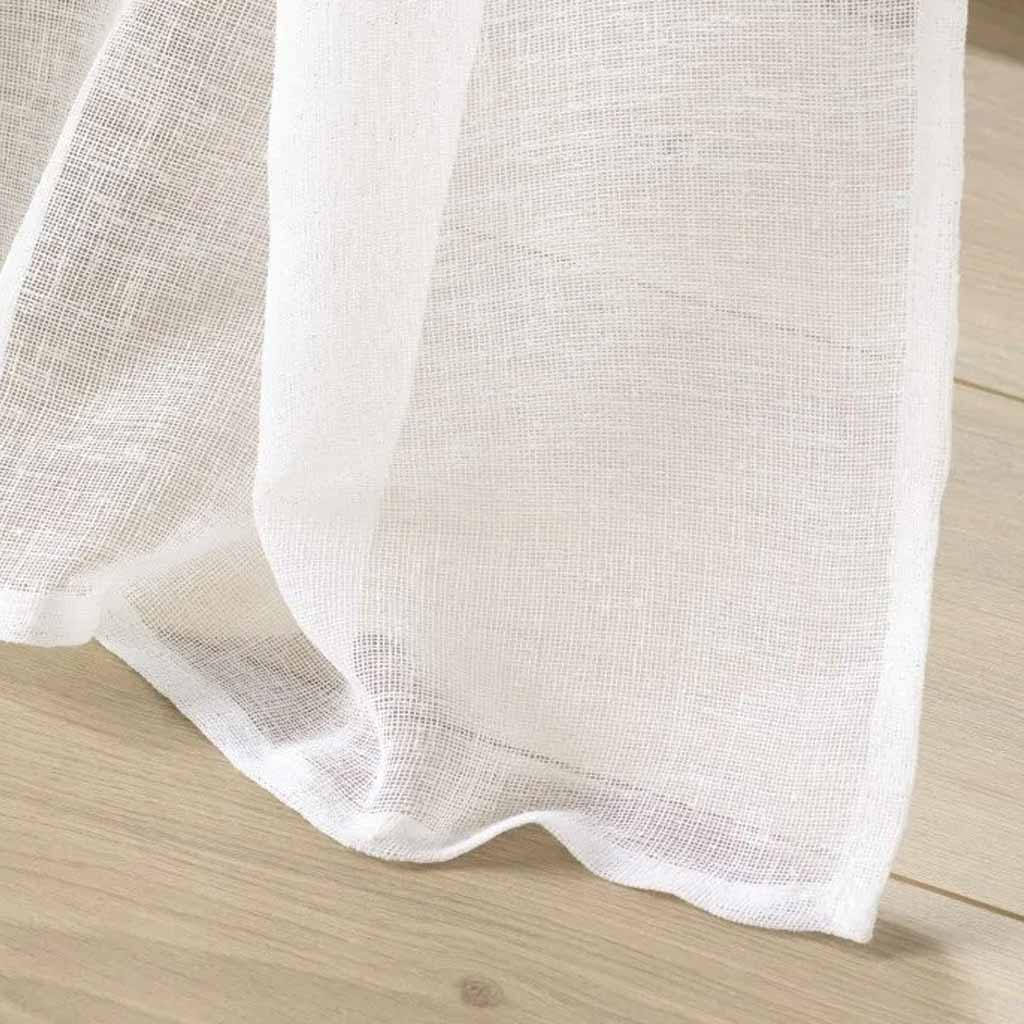 Panneau à oeillets 400x240cm voile tisse Carlin naturel  