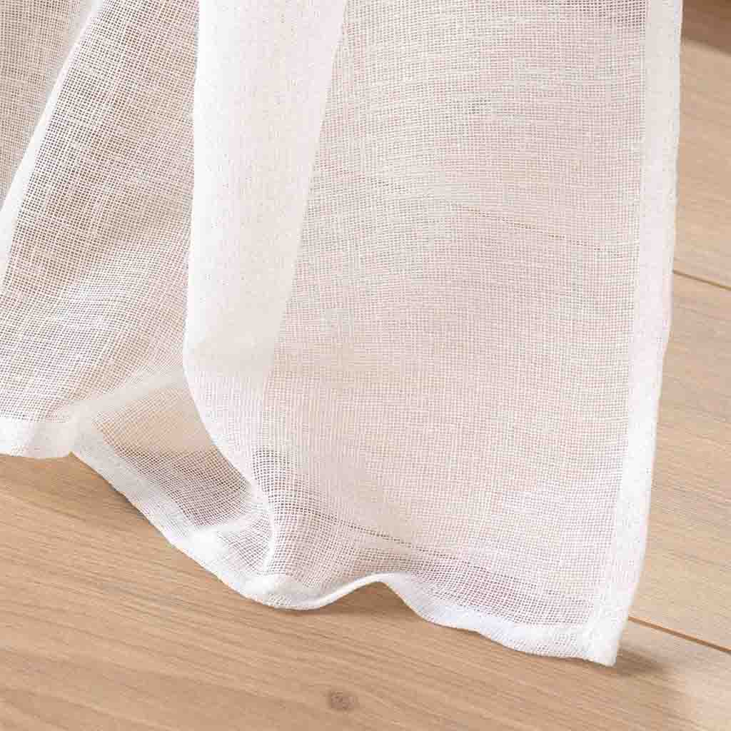 Panneau à oeillets 300x240cm voile tisse Carlin naturel 