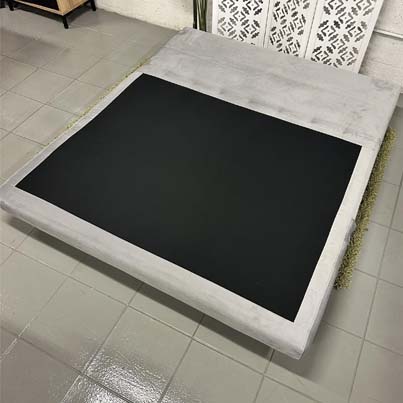 AD-LAH279N16P160-CR05 Canapé 3 places convertible lit CR5 Gris clair H82xL160xP95 - Couchage H26xL160xP190 vue9