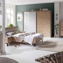 Lit VITRUVIA 160x200 - H102xL184xP207cm ambiance