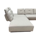 MIN-MB24138-M01G Sofa d'angle 89x320x179 Beige Gauche vue2