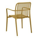Fauteuil 83*55,5*58 Jaune