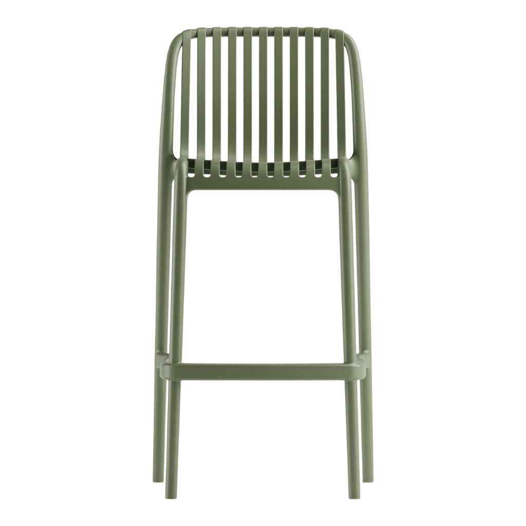 Chaise de comptoir 95*51*52 Vert Kaki