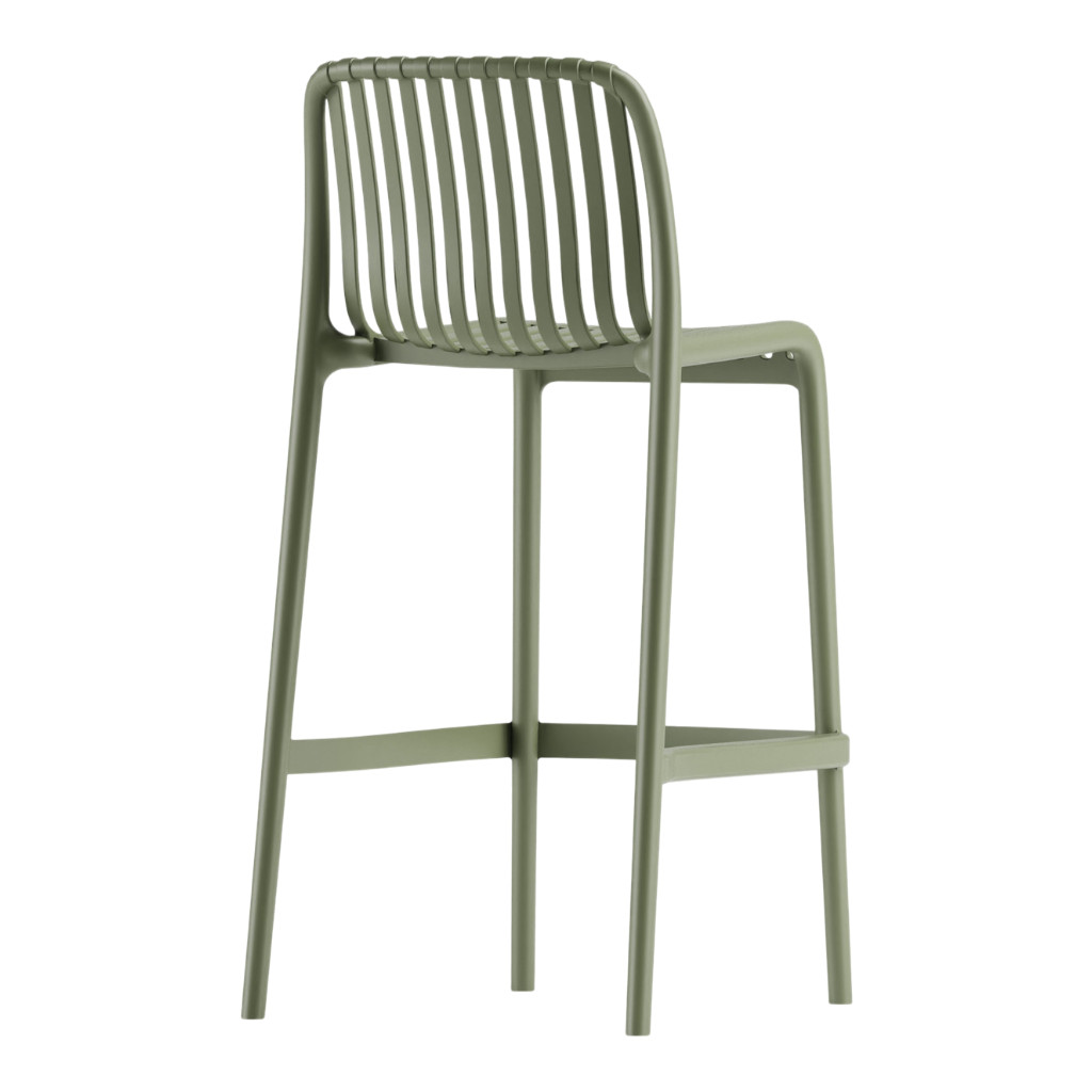 Chaise de comptoir 95*51*52 Vert Kaki