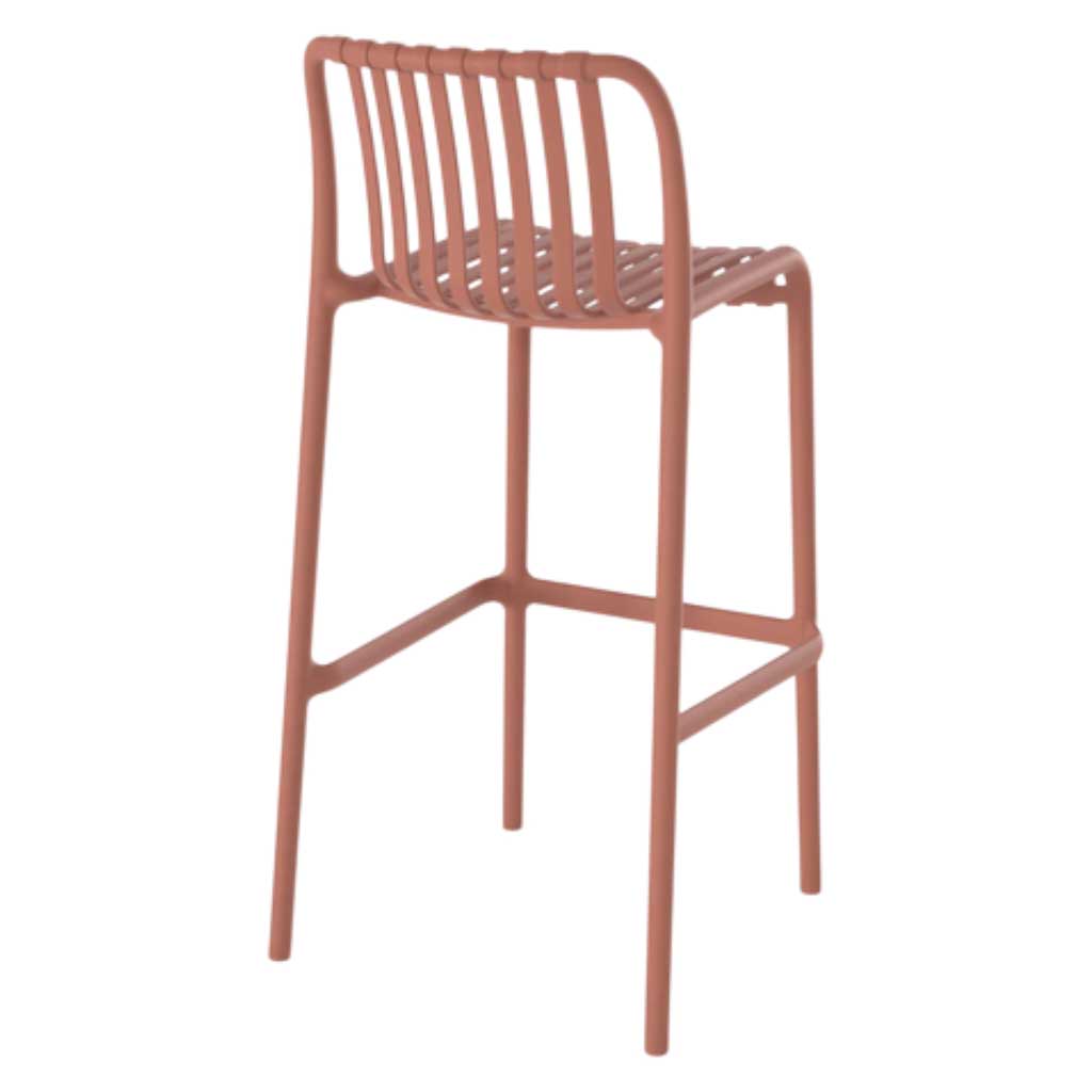 Chaise de bar 105*52,5*54 Orange Terracotta vue3