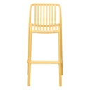 Chaise de bar  105*52,5*54 Jaune