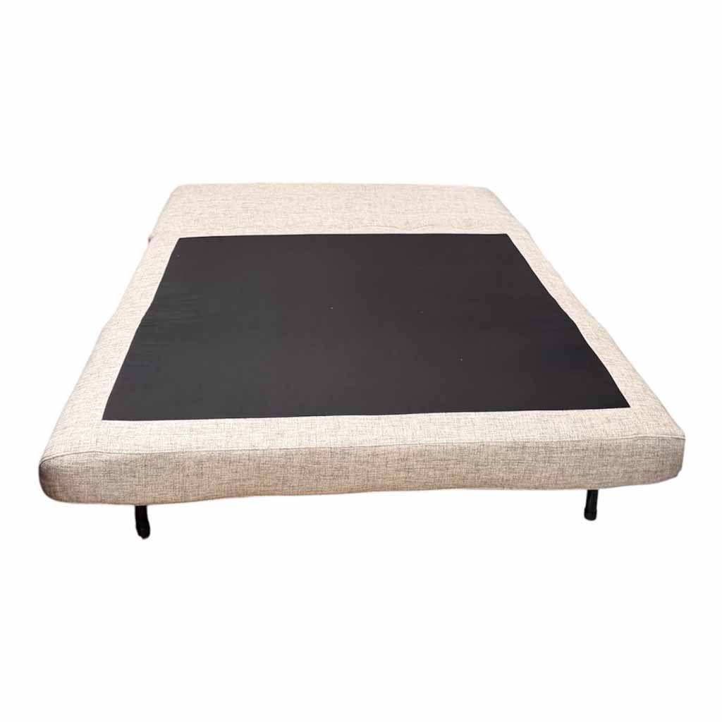 Canapé convertibre Gris H40xL120xP65cm / couchage H24xL120xP190 cm vue3