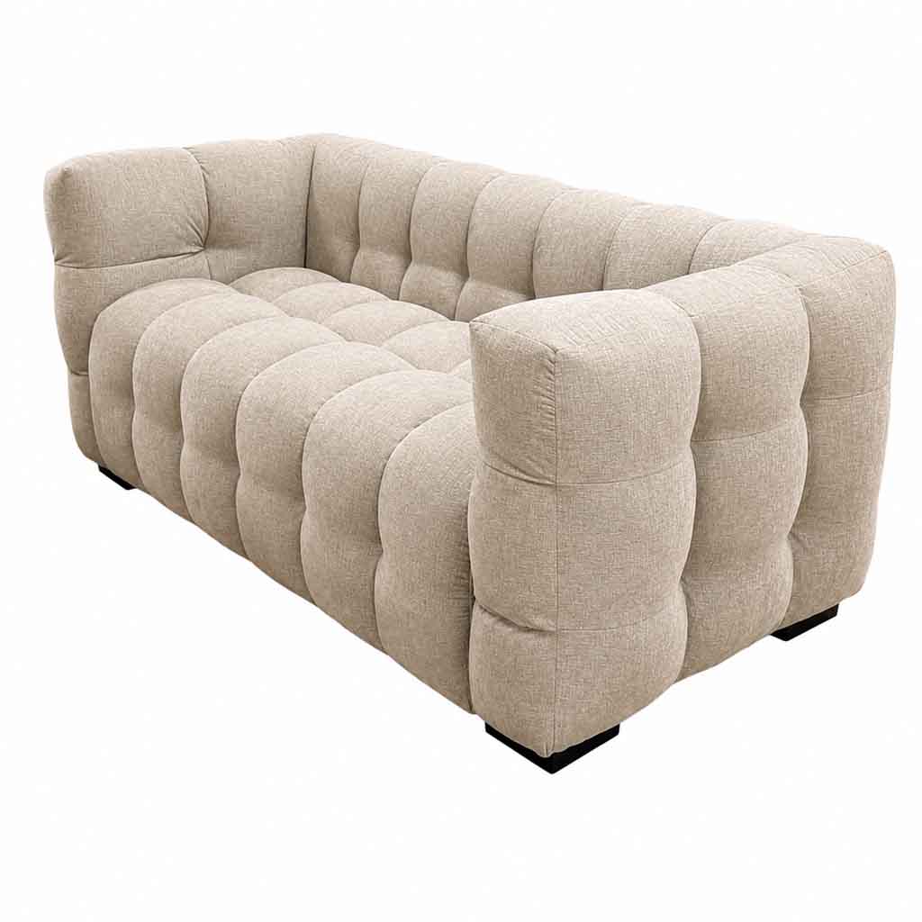 Sofa 2 places H67xL155xP85cm Sand  vue2