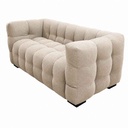 Sofa 2 places H67xL155xP85cm Sand  vue2