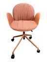 Fauteuil de bureau Orange Terracotta