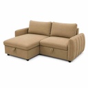 UT-CLOUD-POINT49-CLAY Sofa d'angle réversible CLOUD L239xP49xH90cm/méridienne L165xH50cm couchage 180x200cm Marron vue2