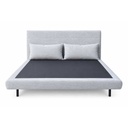 AD-LAH279N9-P140-6#N1-452 Canape convertible Gris H42xL145xP65cm / couchage H24xL145xP190cm vue3