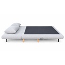 AD-LAH279N9-P140-6#N1-452 Canape convertible Gris H42xL145xP65cm / couchage H24xL145xP190cm vue5