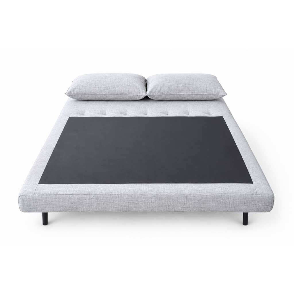 AD-LAH279N9-P140-6#N1-452 Canape convertible Gris H42xL145xP65cm / couchage H24xL145xP190cm vue6