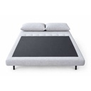 AD-LAH279N9-P140-6#N1-452 Canape convertible Gris H42xL145xP65cm / couchage H24xL145xP190cm vue6